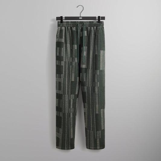Men Kith Kith Geometric Knit Elmhurst Pant - Stadium