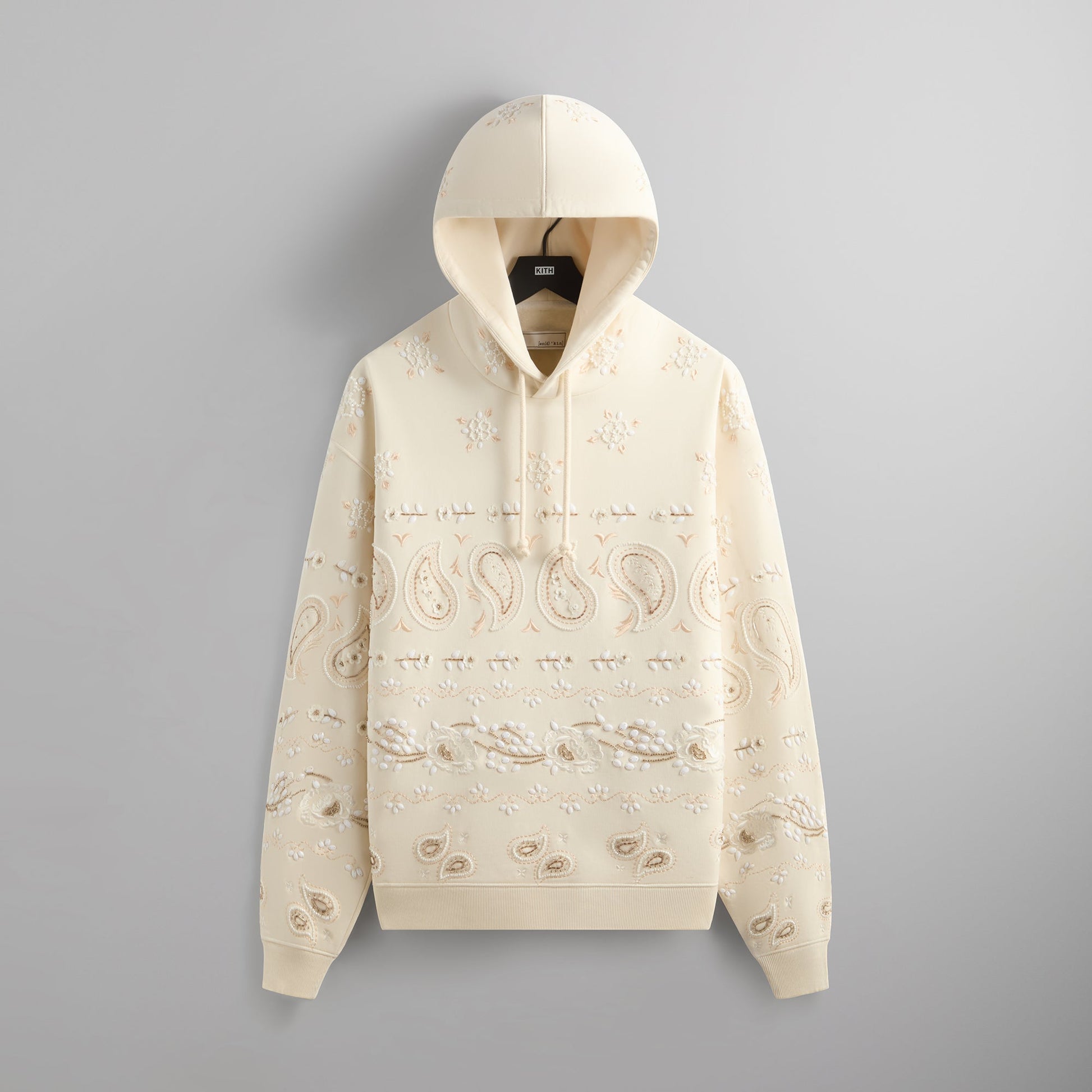 Men Kith &Kin Paisley Floral Williams III Hoodie - Sandrift