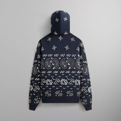 Men Kith &Kin Paisley Floral Williams III Hoodie - Nocturnal
