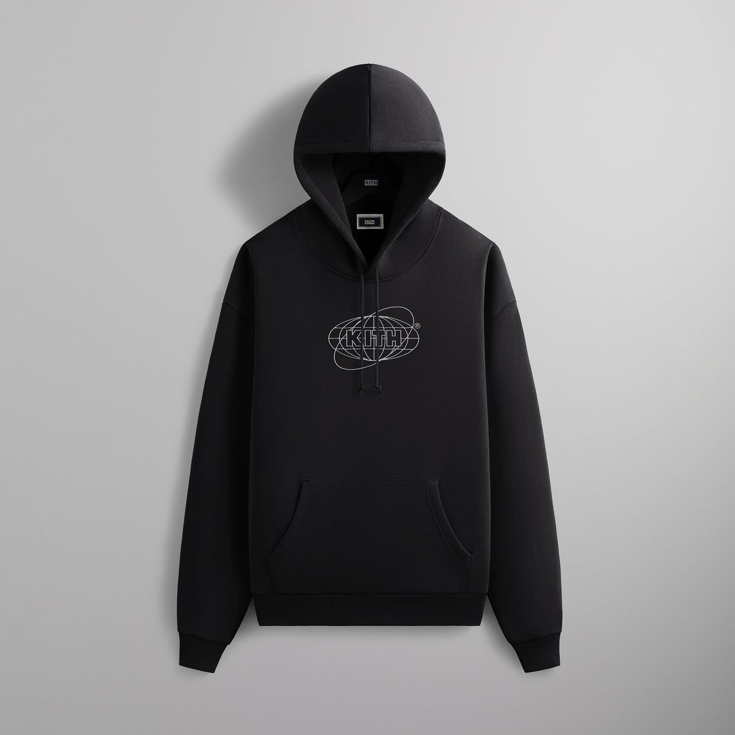 Men Kith Kith Sphere Logo Hoodie - Black
