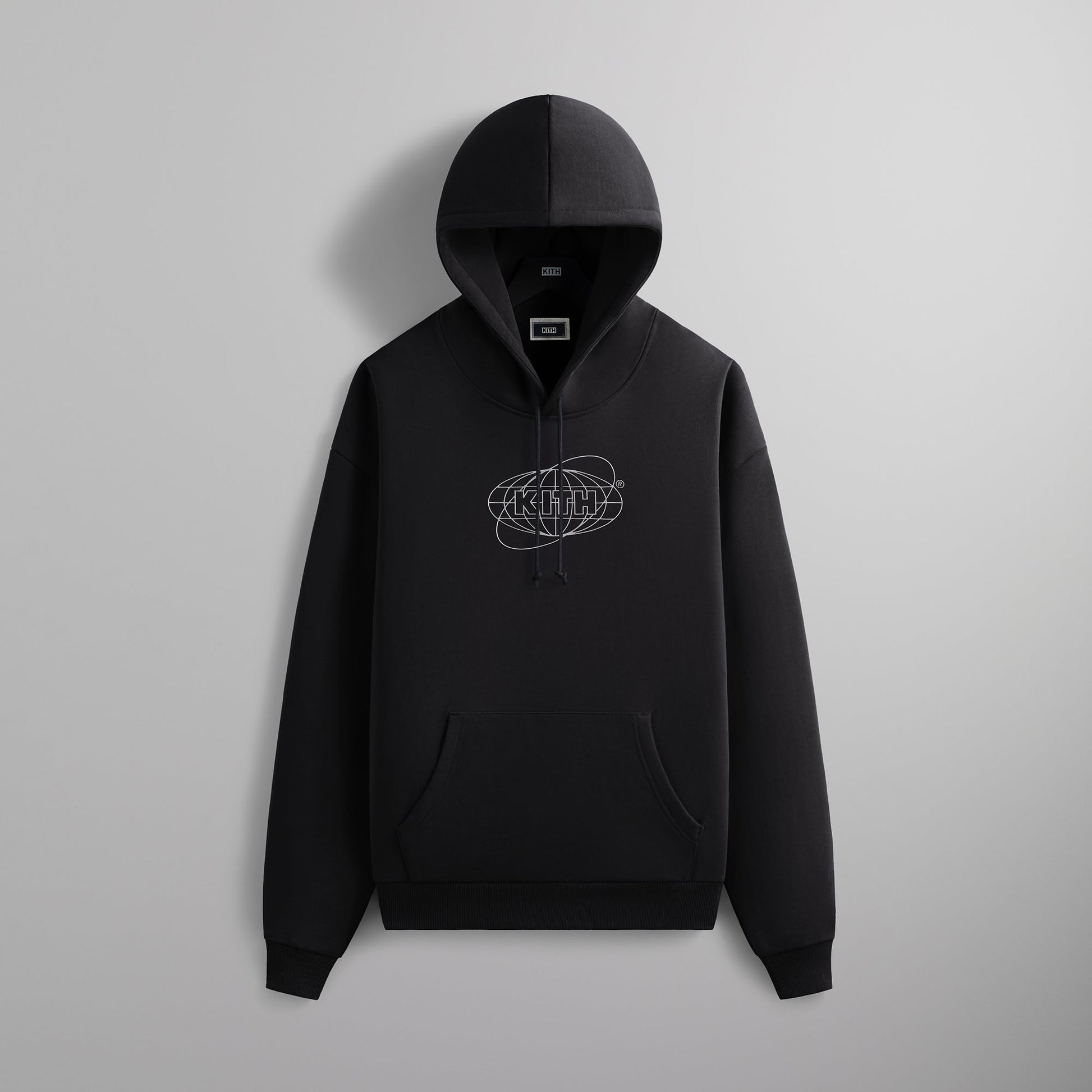 Men Kith Kith Sphere Logo Hoodie - Black