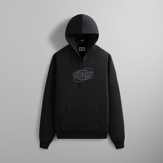 Men Kith Kith Sphere Logo Hoodie - Black