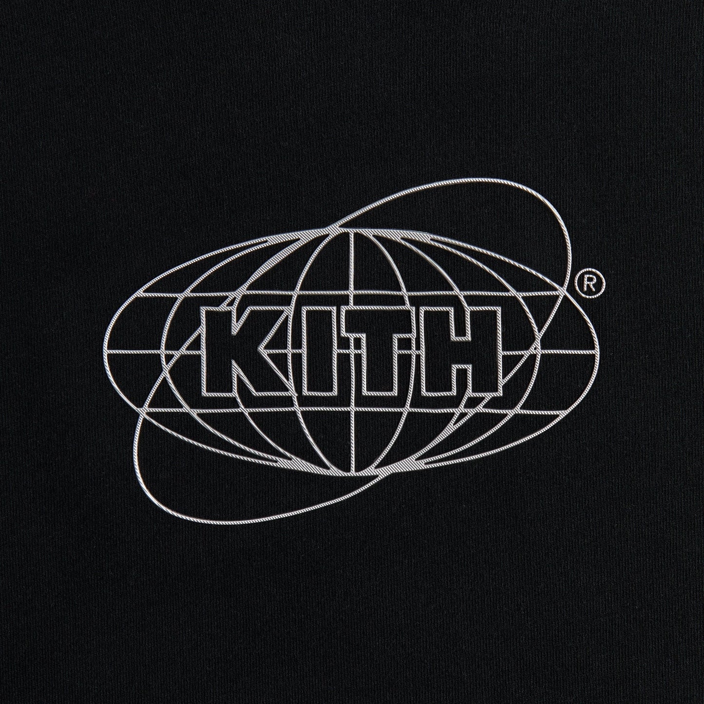 Men Kith Kith Sphere Logo Hoodie - Black