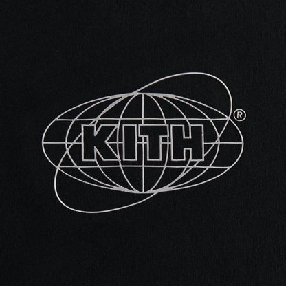 Men Kith Kith Sphere Logo Hoodie - Black