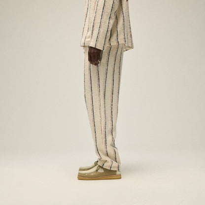 Men Kith Kith Striped Boucle Barrow Pant - Whisper