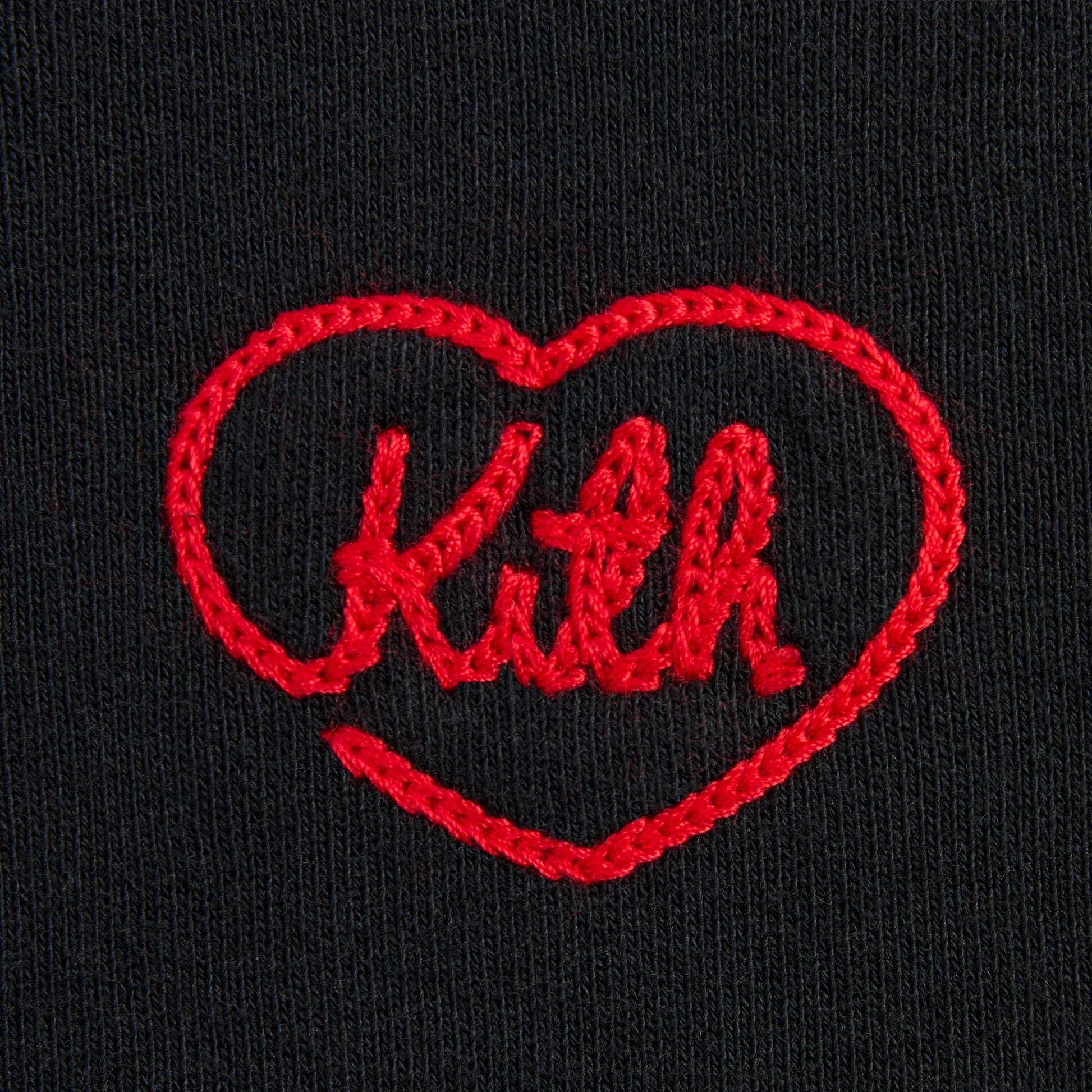 Men Kith Kith Heart Nelson Crewneck - Black