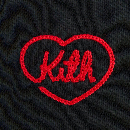 Men Kith Kith Heart Nelson Crewneck - Black