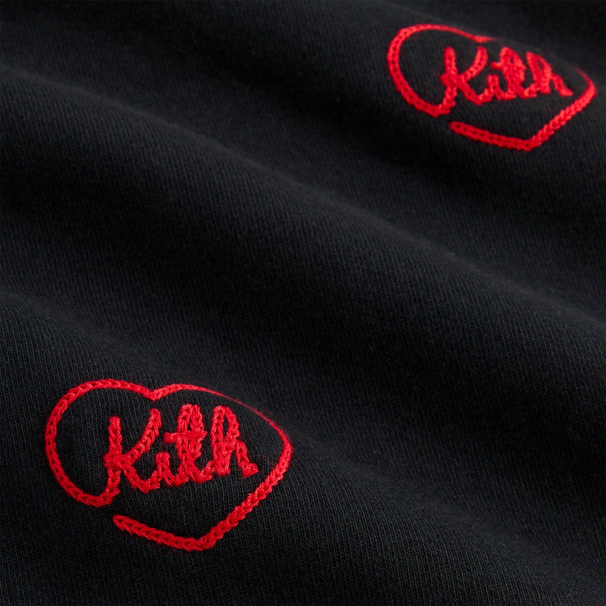 Men Kith Kith Heart Nelson Crewneck - Black