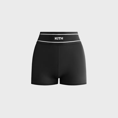 Women Kith Kith Women Mica Active Short - Black