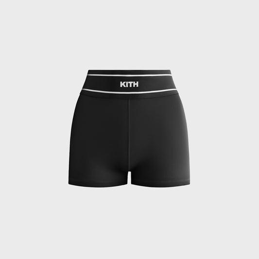 Women Kith Kith Women Mica Active Short - Black
