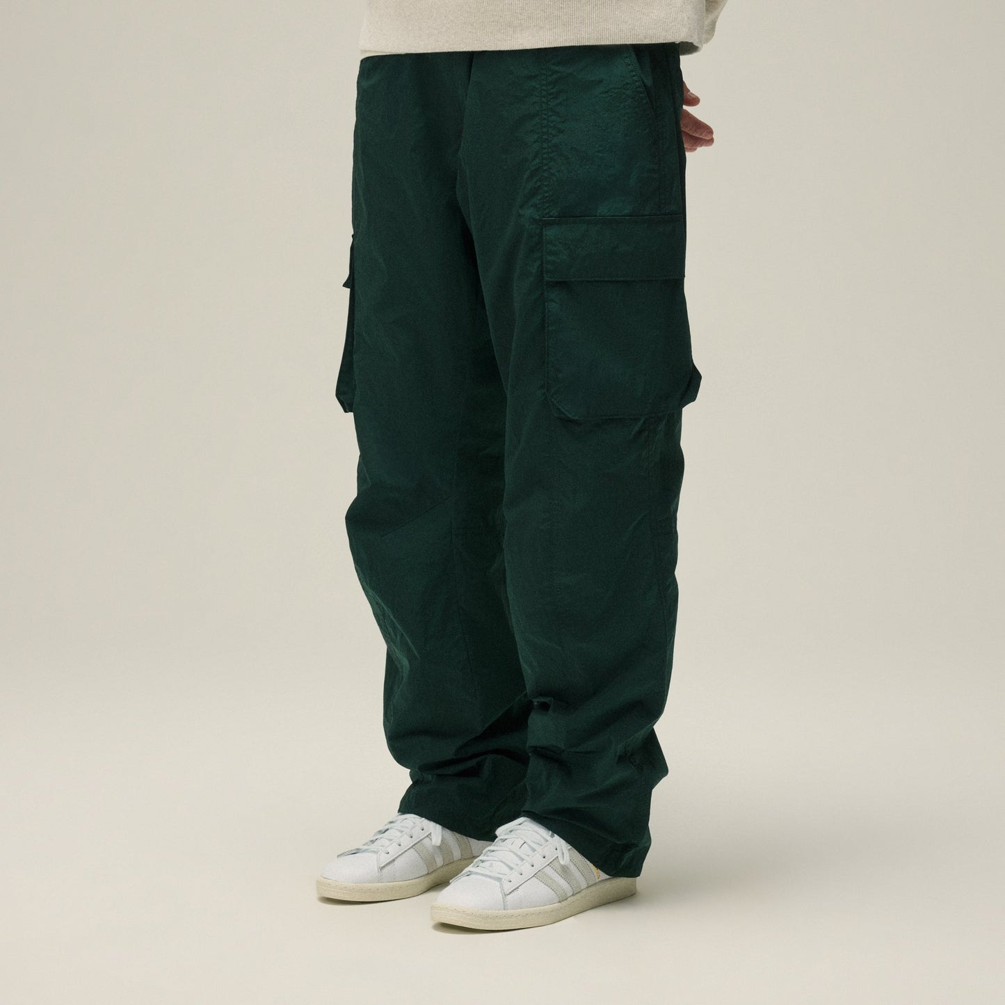 Men Kith Kith Wrinkle Nylon Bristol Cargo Pant - Stadium