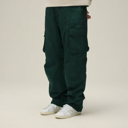 Men Kith Kith Wrinkle Nylon Bristol Cargo Pant - Stadium