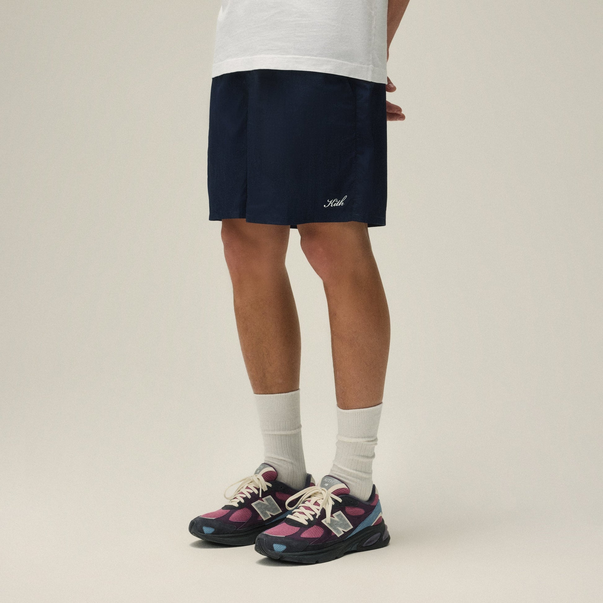Men Kith Kith Twill Collins Swim Short - Nocturnal