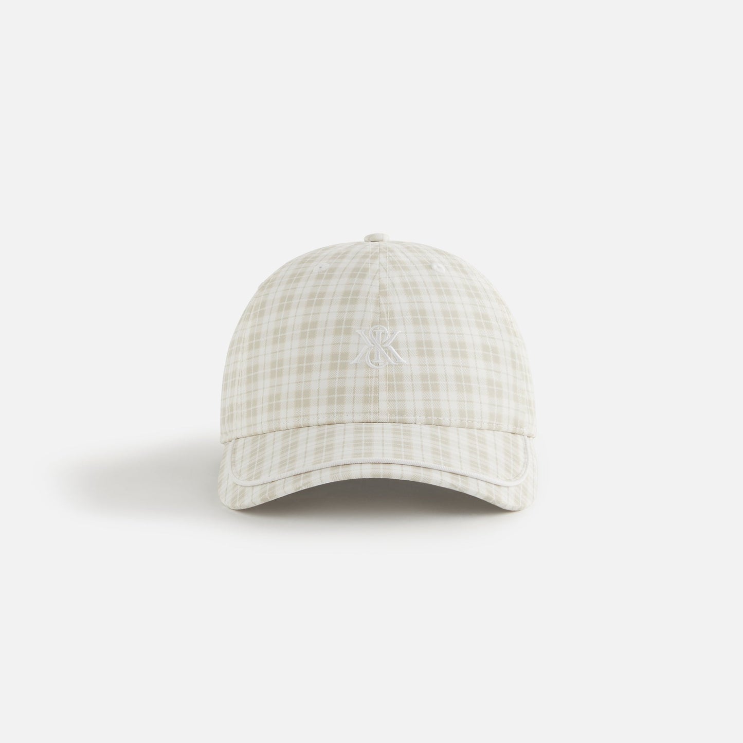 Women Kith Kith Women Gingham Classic Cap - White