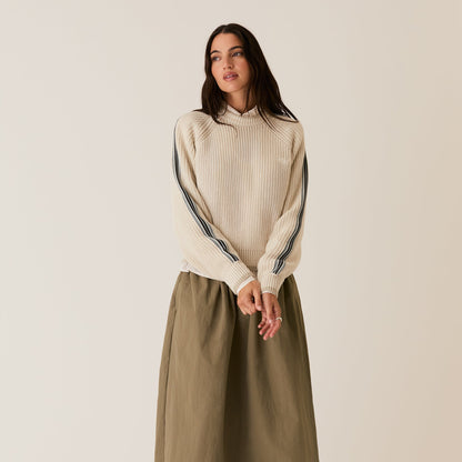 Women Kith Kith Women Ashwin Rib Sweater Crewneck - Article
