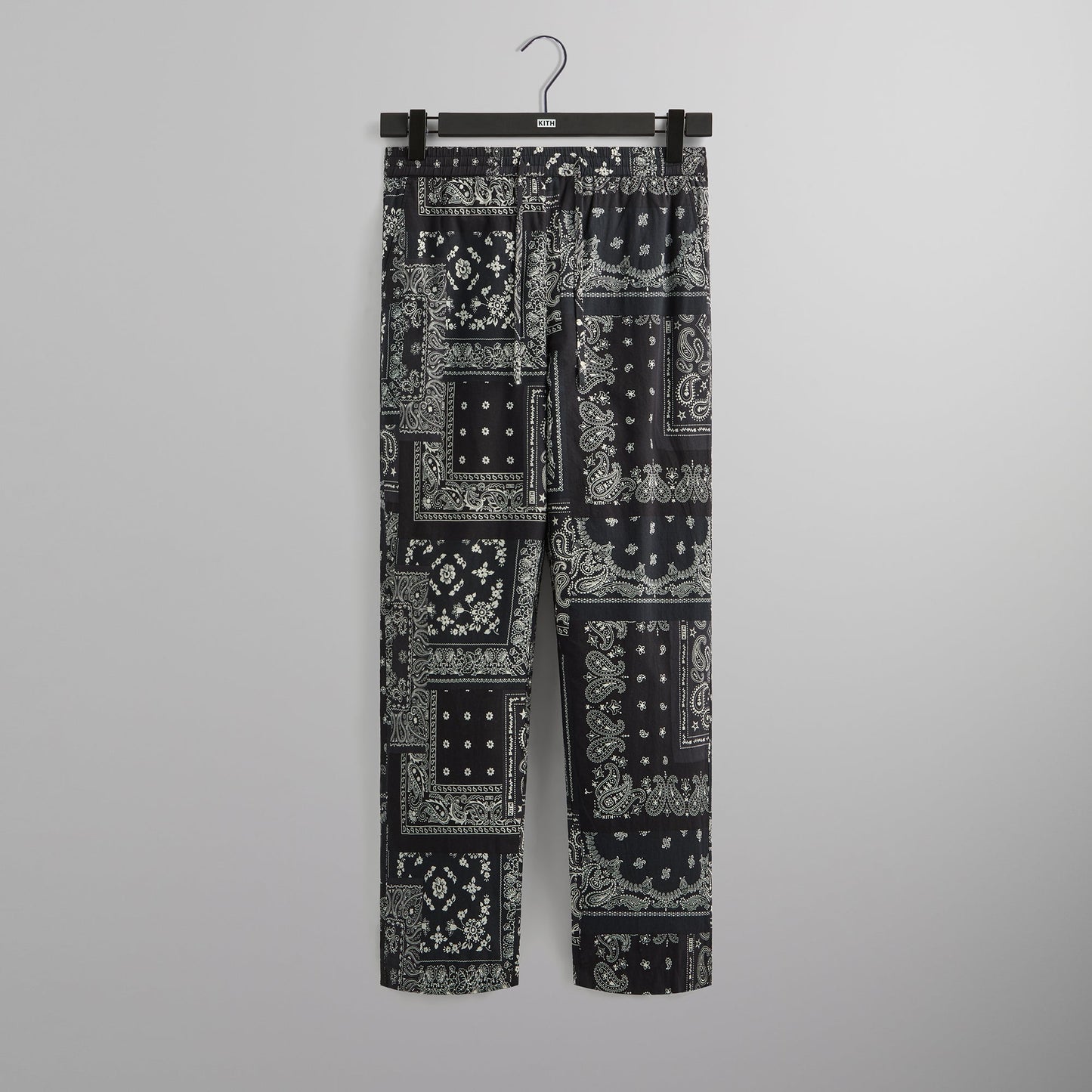 Men Kith Kith Washed Cotton Bandana Barrow Pant - Black