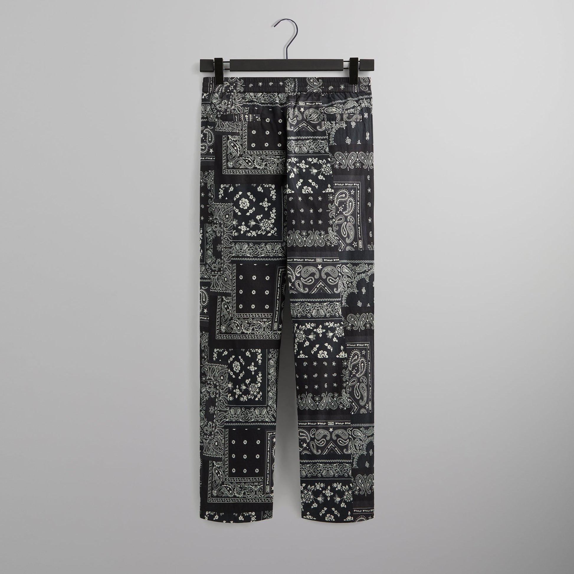 Men Kith Kith Washed Cotton Bandana Barrow Pant - Black