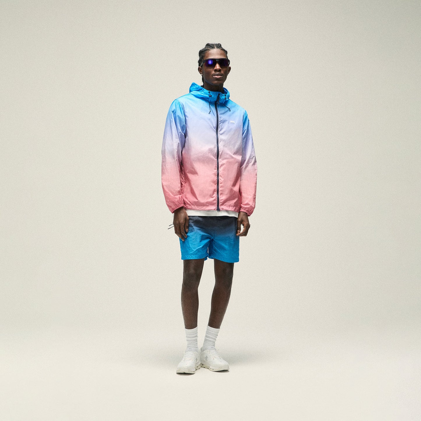 Men Kith Kith Damien Windbreaker - French Clay