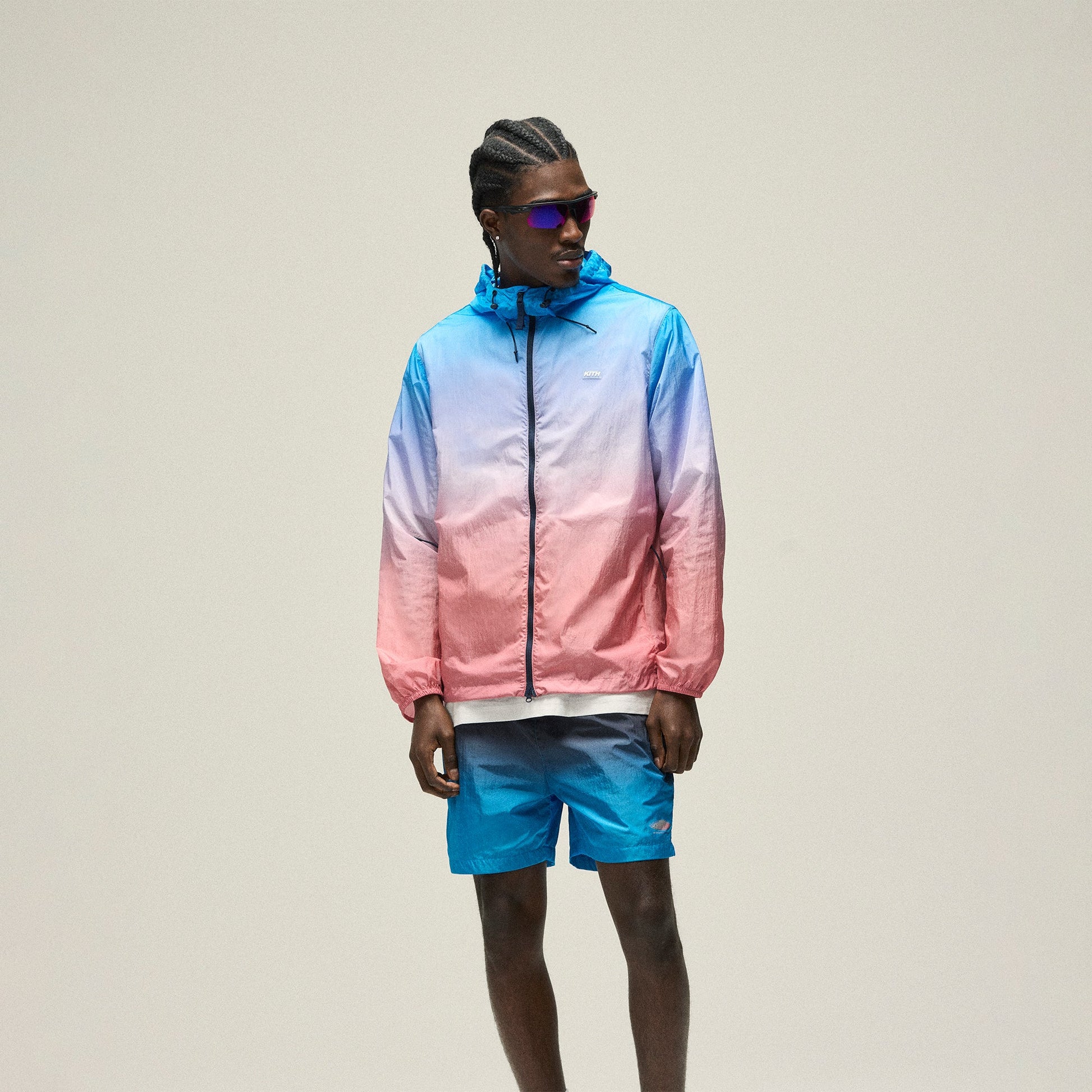 Men Kith Kith Damien Windbreaker - French Clay