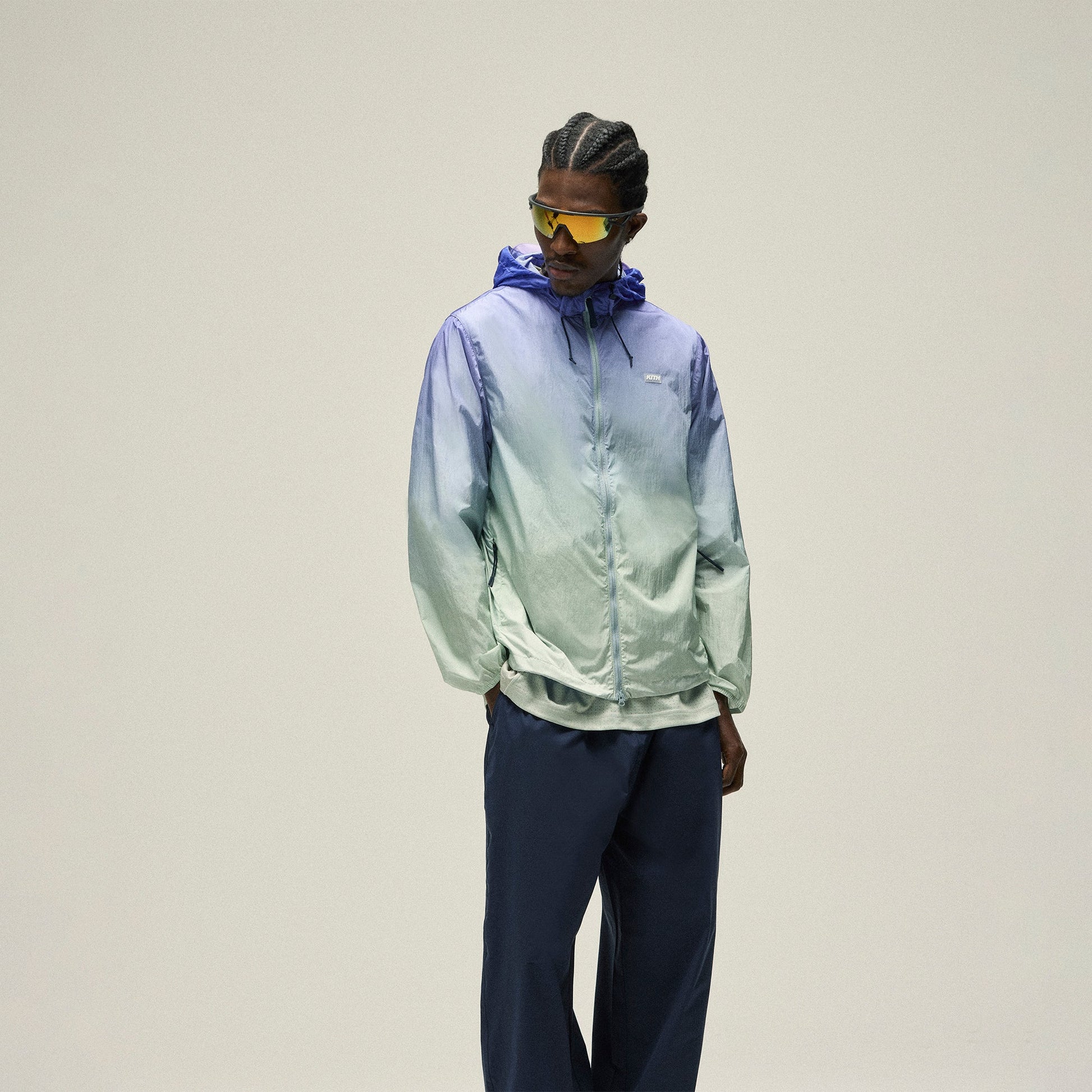 Men Kith Kith Damien Windbreaker - Cyclone