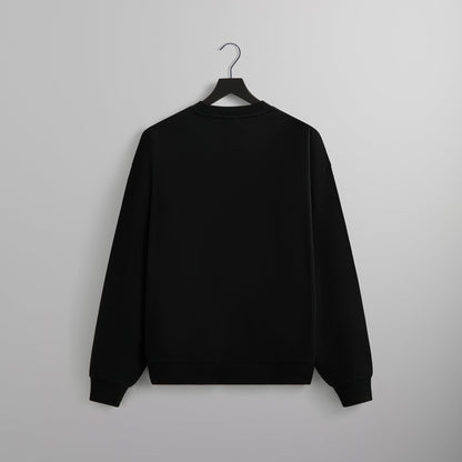 Men Kith Kith Serif Applique Nelson Crewneck - Black