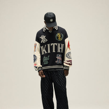 Men Kith Kith Nelson Rugby Sweater - Black