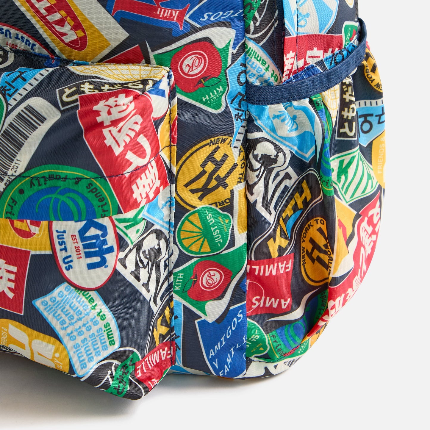 Kids Kith Kith Kids Friends and Family Nylon Backpack - Nocturnal