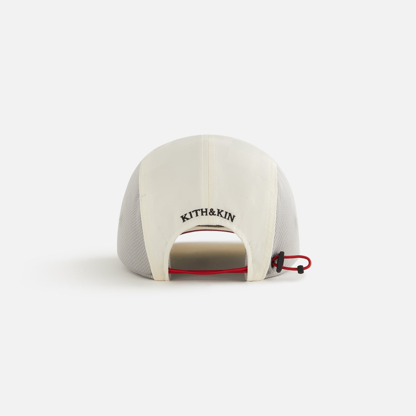Kids Kith Kith Kids Checkered Satin Camper Cap - Sandrift