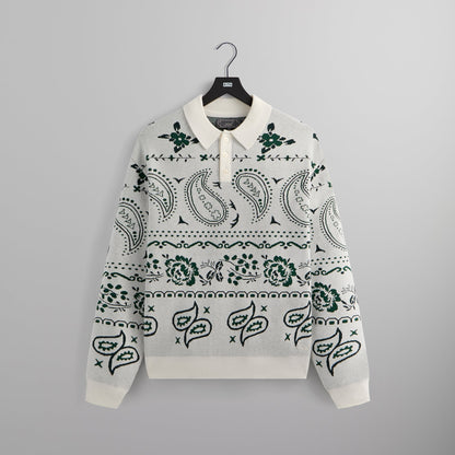 Men Kith Kith Harmon Rugby Sweater - Sandrift