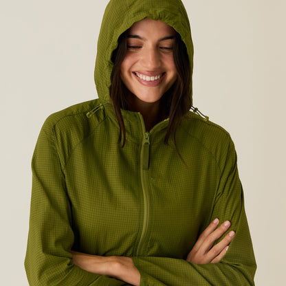 Women Kith Kith Women Nova Ripstop Windbreaker - Divine