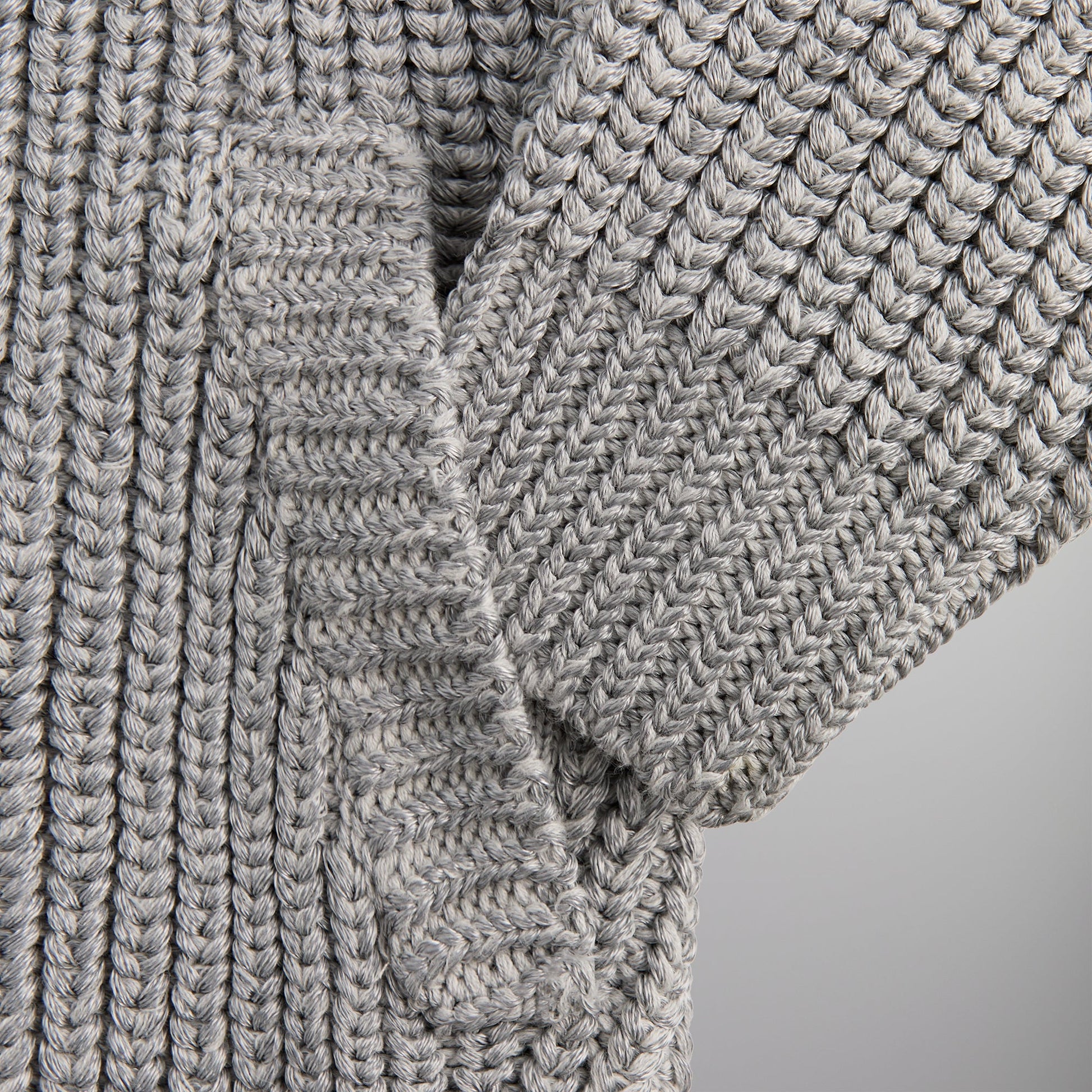 Men Kith &Kin Reflective Wyona Full Zip Sweater - Silver