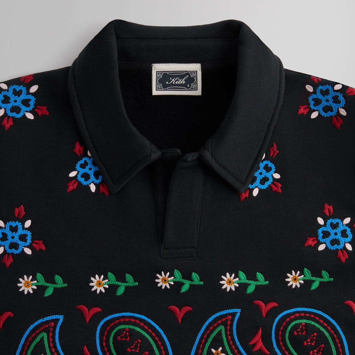 Men Kith Kith Nelson Collared Overshirt - Black