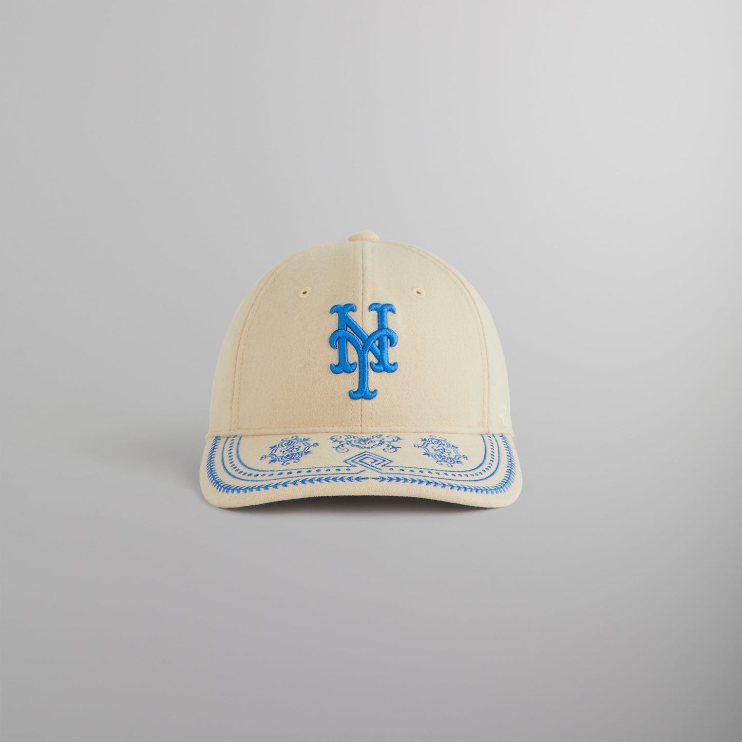 Men Kith Kith & ‘47 for the New York Mets Embroidered Franchise LS Cap - Sandri