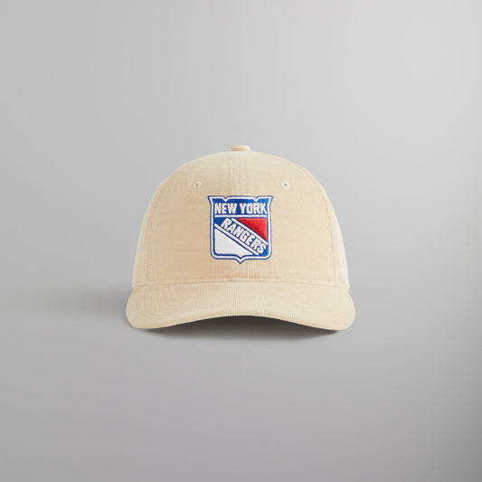 Men Kith Kith & '47 for the New York Rangers Micro Cord Franchise LS Cap - Sand