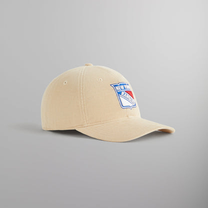 Men Kith Kith & '47 for the New York Rangers Micro Cord Franchise LS Cap - Sand