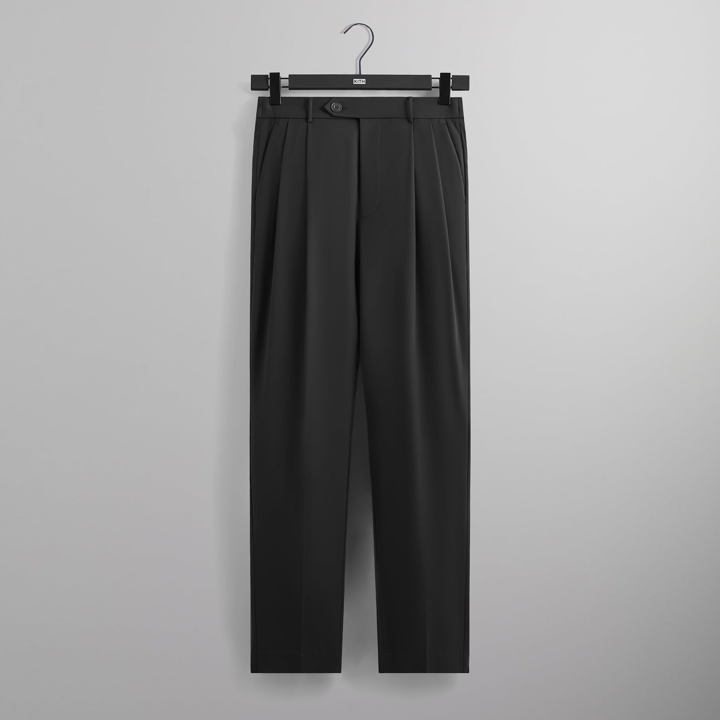 Men Kith &Kin Kylan Pleater Trouser - Black