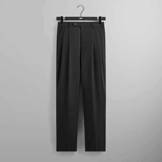 Men Kith &Kin Kylan Pleater Trouser - Black