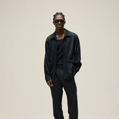 Men Kith &Kin Kylan Pleater Trouser - Black