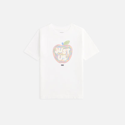 Kids Kith Kith Kids Just Us Apple Graphic Tee - White