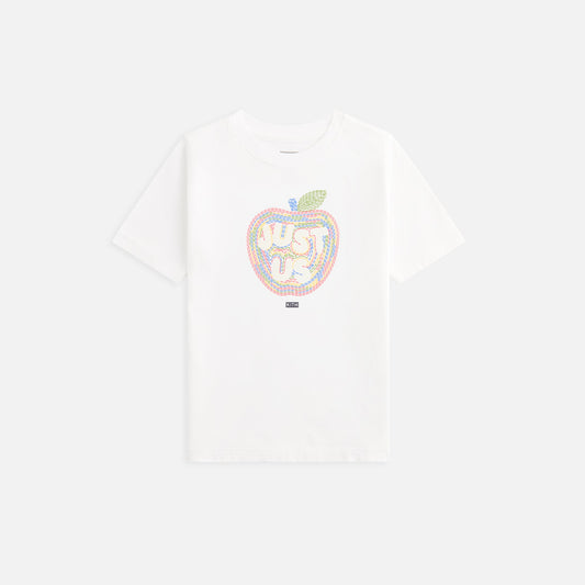 Kids Kith Kith Kids Just Us Apple Graphic Tee - White