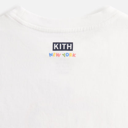 Kids Kith Kith Kids Just Us Apple Graphic Tee - White