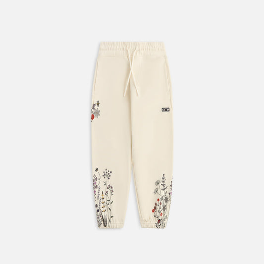Kids Kith Kith Kids Floral Williams II Sweatpant - Sandrift