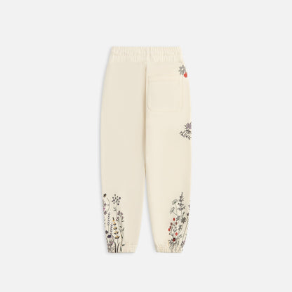 Kids Kith Kith Kids Floral Williams II Sweatpant - Sandrift