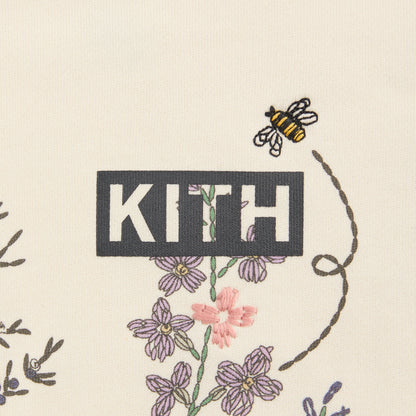 Kids Kith Kith Kids Floral Nelson Crewneck - Sandrift