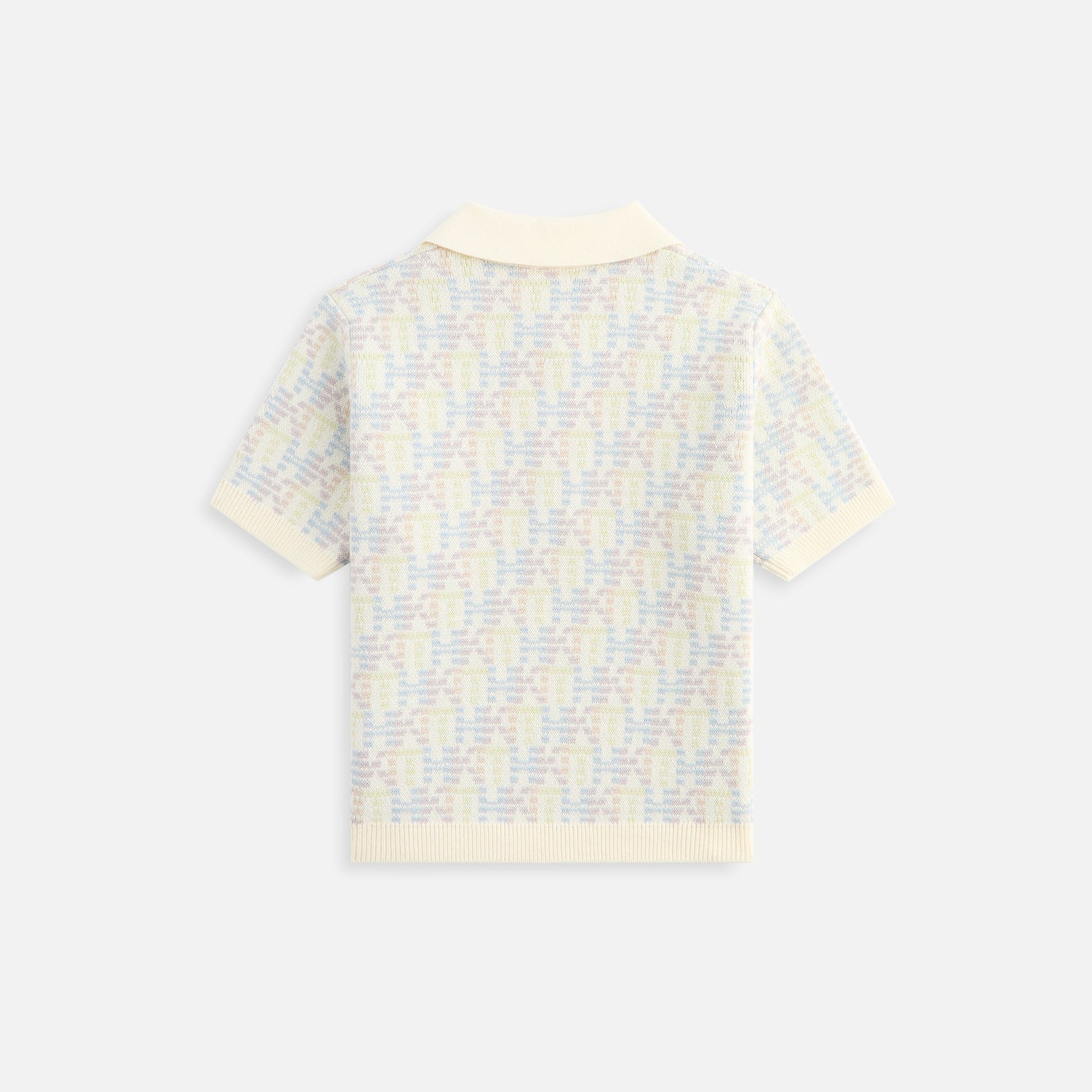 Kids Kith Kith Kids Monogram Tilden Polo - Polar