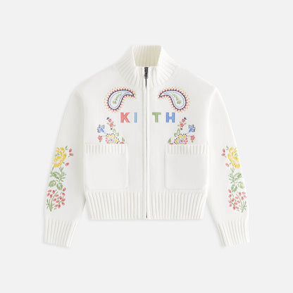 Kids Kith Kith Kids Floral Paisley Wyona Sweater - Silk