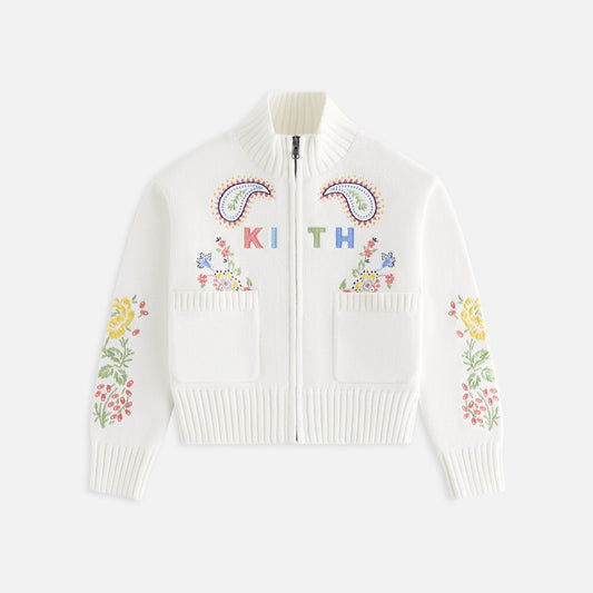 Kids Kith Kith Kids Floral Paisley Wyona Sweater - Silk