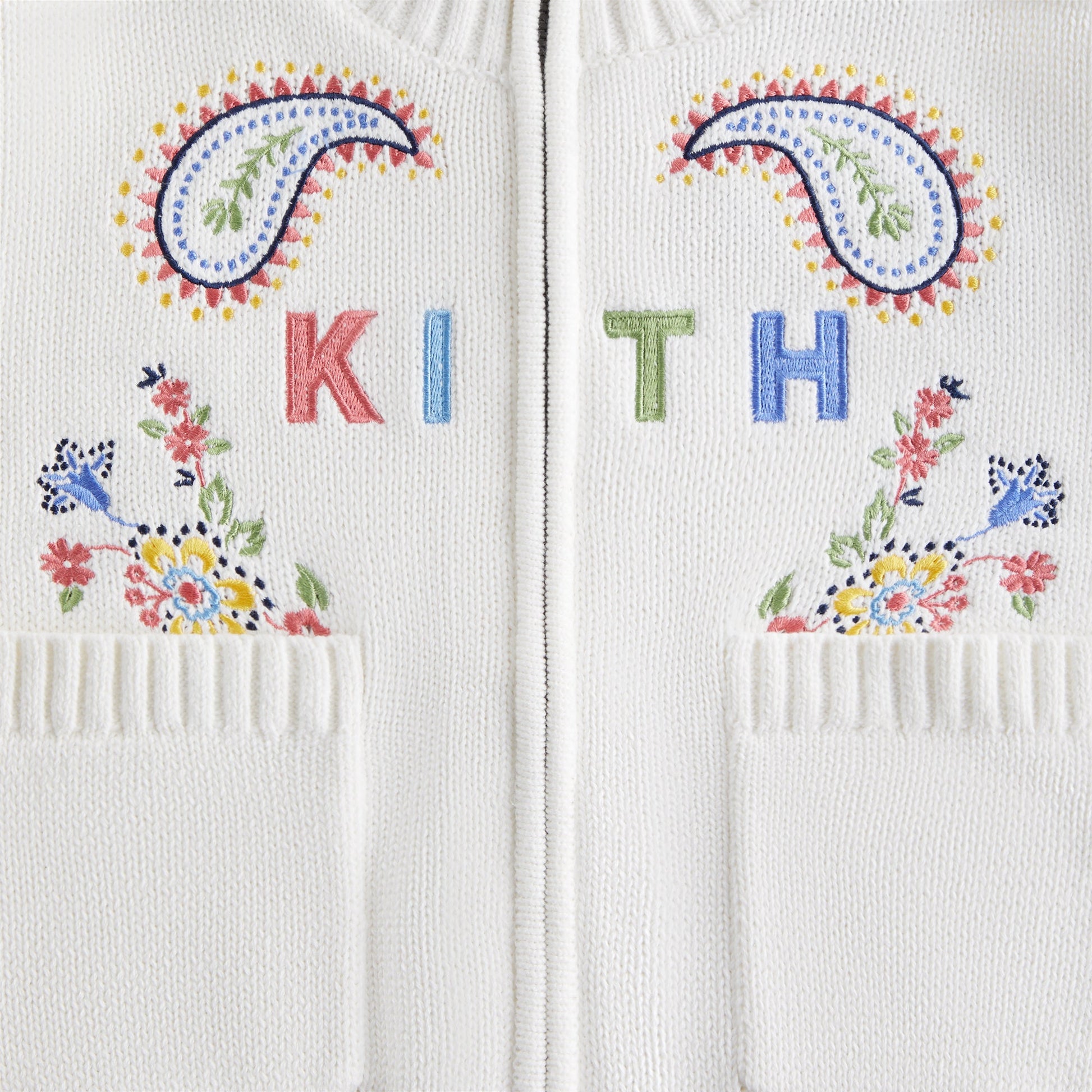 Kids Kith Kith Kids Floral Paisley Wyona Sweater - Silk