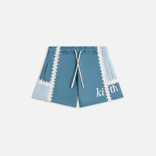 Kids Kith Kith Kids Color-Blocked Vale Liam Short - Farrow