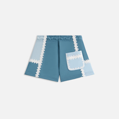 Kids Kith Kith Kids Color-Blocked Vale Liam Short - Farrow